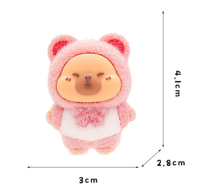 A215-Flocked Capybara (Cube Game)