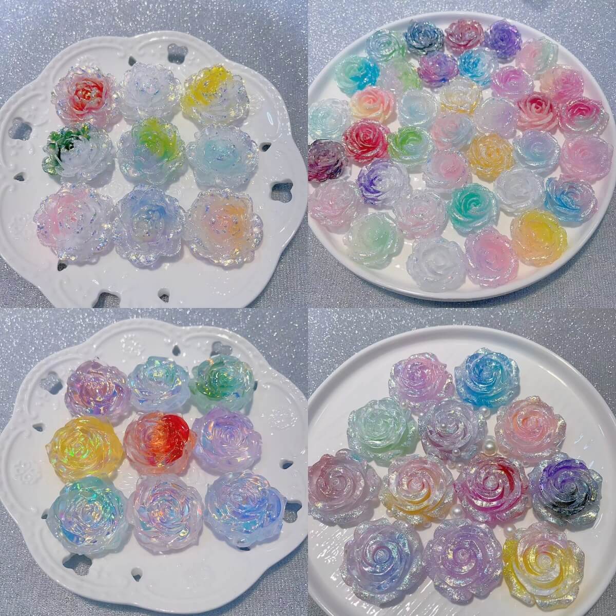 A249-Luminous Flowers Mixed (9 Square Game)