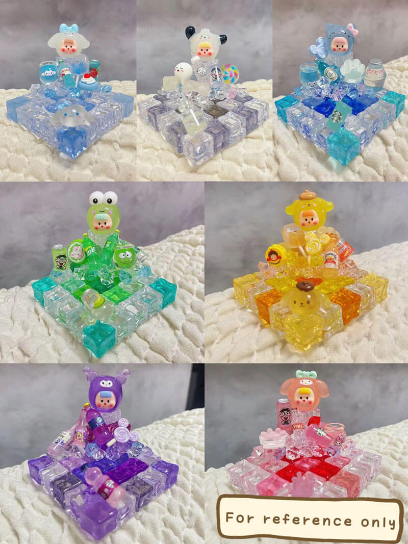 A13-Acrylic Luminous Cube Bags(9 Square Game)