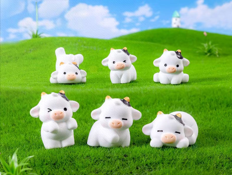 A129-Resin Luminous&Solid Colour COW (9 Square Game)