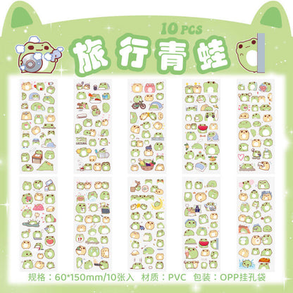 A132-Cartoon Waterproof PVE Stickers (Matching Game)