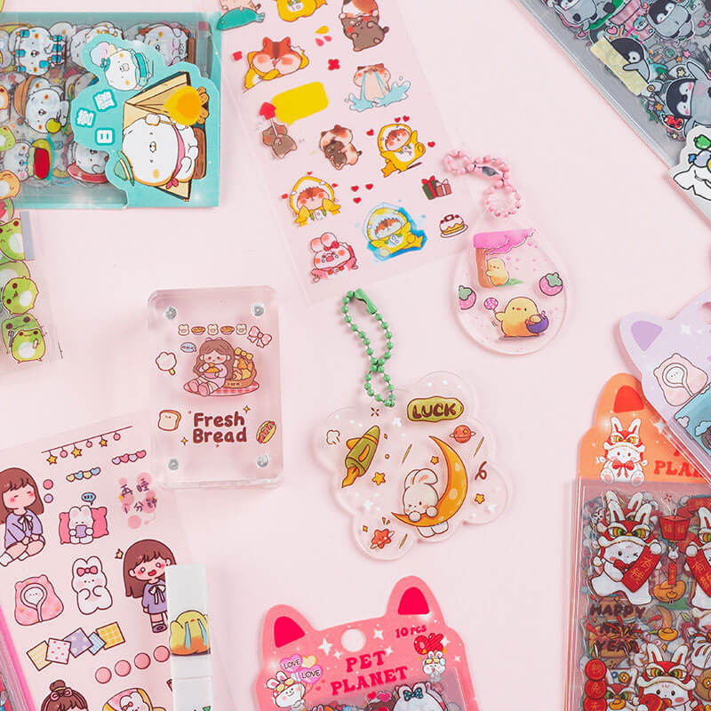 A132-Cartoon Waterproof PVE Stickers (Matching Game)