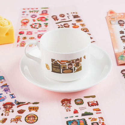 A132-Cartoon Waterproof PVE Stickers (Matching Game)