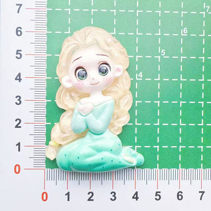 A145-Big Resin Princess Charm (9 Square Game)