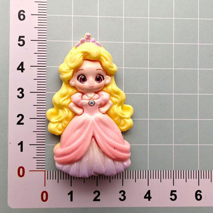 A145-Big Resin Princess Charm (9 Square Game)