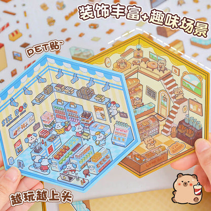 A149-Mini World 3D Stickers 2(Matching Game)