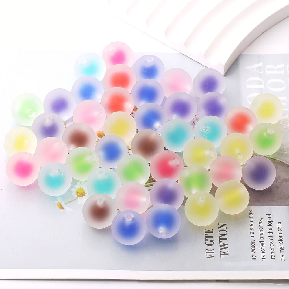 A150-(16mm)Acrylic Sugar Heart Tactile Beads (9 Square Game)