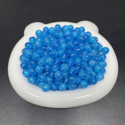 A155-(12mm)Acrylic Stardust-Infused Celestial Beads (9 Square Game)