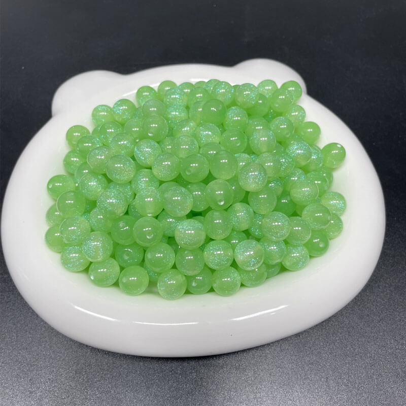 A155-(12mm)Acrylic Stardust-Infused Celestial Beads (9 Square Game)