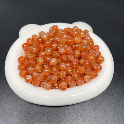 A155-(12mm)Acrylic Stardust-Infused Celestial Beads (9 Square Game)