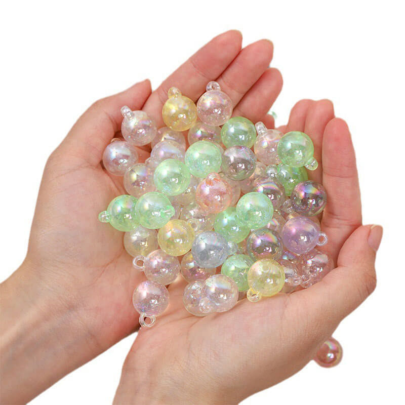 A166-(15*21mm)Acrylic Luminous Hanger Beads (9 Square Game)