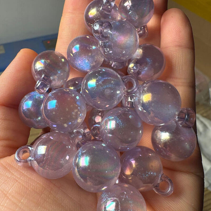 A166-(15*21mm)Acrylic Luminous Hanger Beads (9 Square Game)