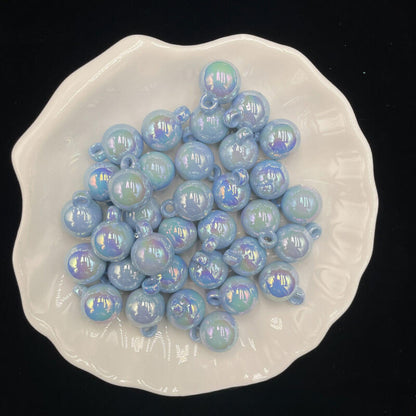 A167-(15*21mm)Acrylic UV Coated Hanger Beads (9 Square Game)