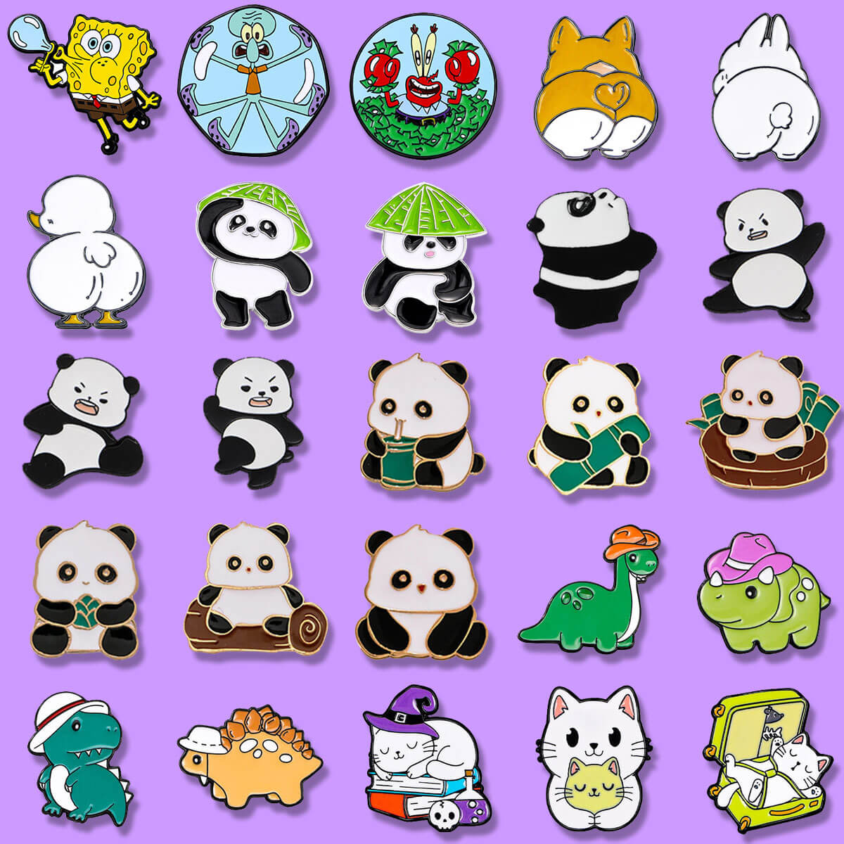 A180-Alloy Mixed Pin (9 Square Game)