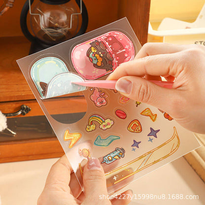 A196-Mini World 3D Stickers 4 (Matching Game)