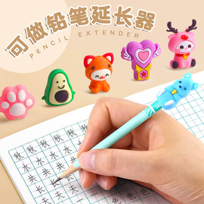 A202-Soft Rubber Pen Topper Mix (9 Square Game)