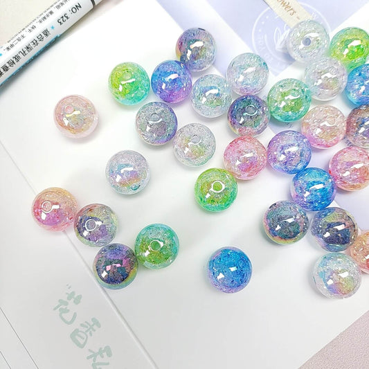 A205-(16mm)Colorful Bursting Beads (9 Square Game)