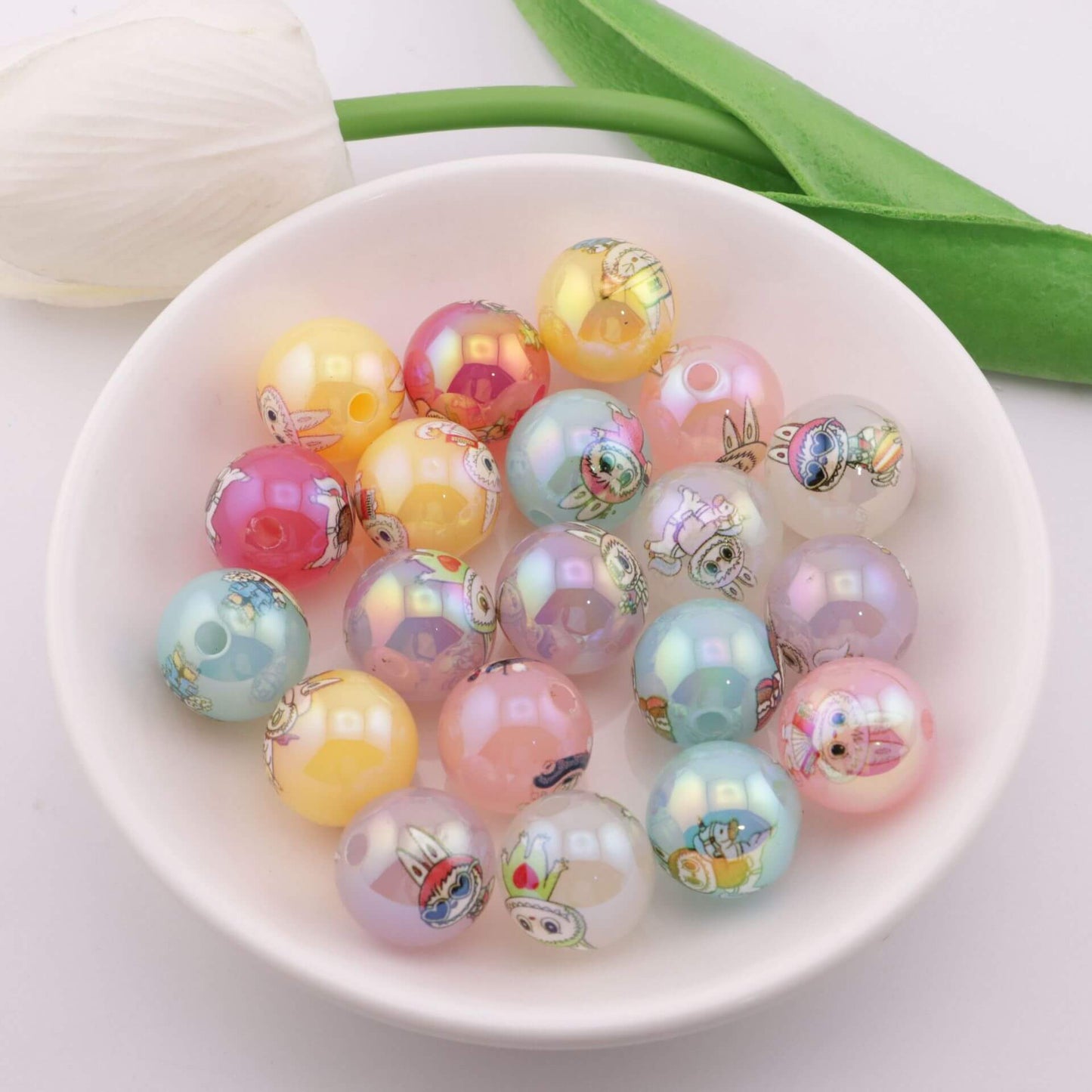 A210-(16mm)Acrylic BUBU Beads (9 Square Game)