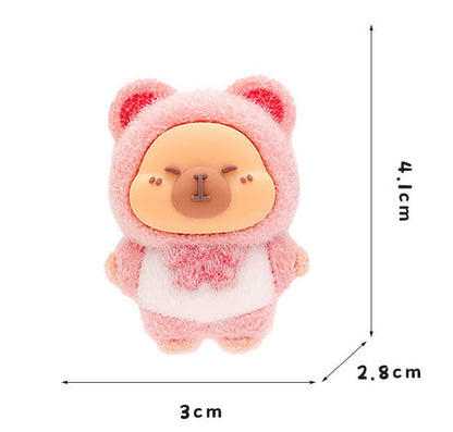 A215-Flocked Capybara (Cube Game)