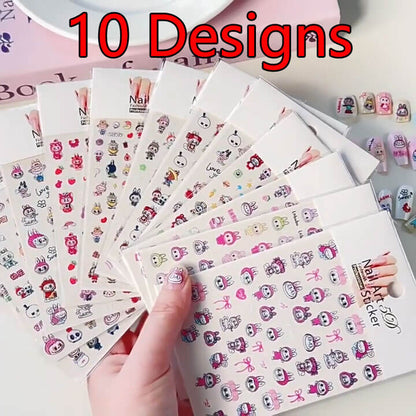 A223-BUBU Nail Sticker (Matching Game)