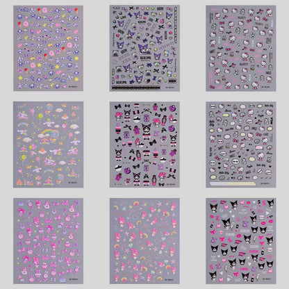 A225-RIO Nail Sticker (Matching Game)