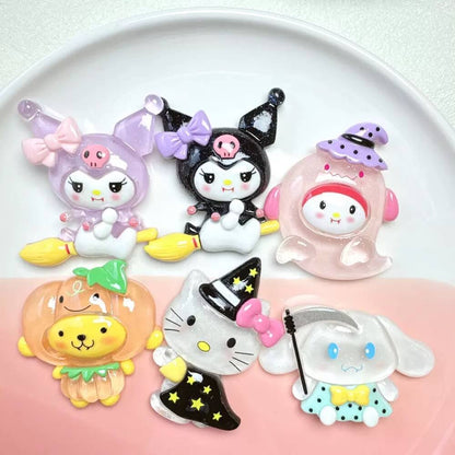 A229-Luminous Big Resin Charm Mixed (9 Square Game)