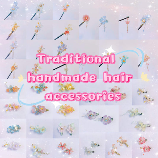 A247-Trdditional Handmade Hair Accessories (NO Game)