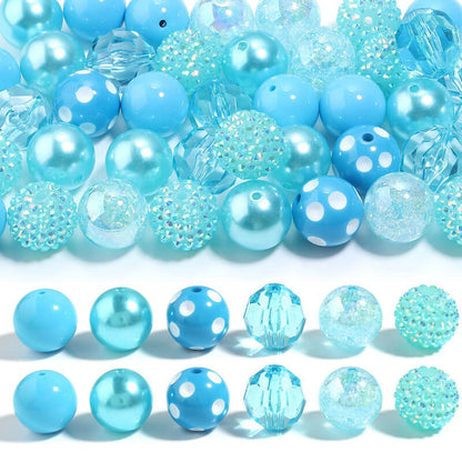 A252-20MM Acrylic Beads Mixed (Matching Game)