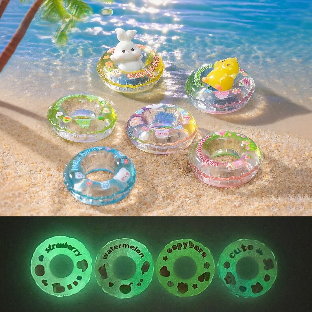 A253-Acrylic Luminous Swim Ring (9 Square Game)