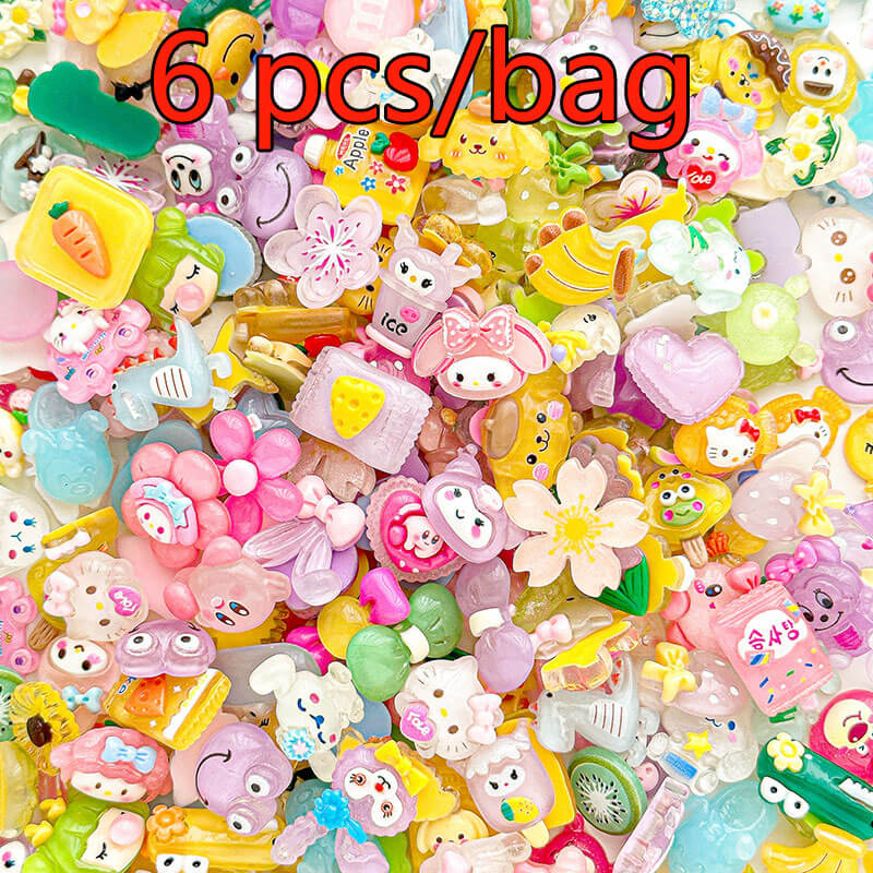 A254-Resin Charm Mixed(9 Square Game)