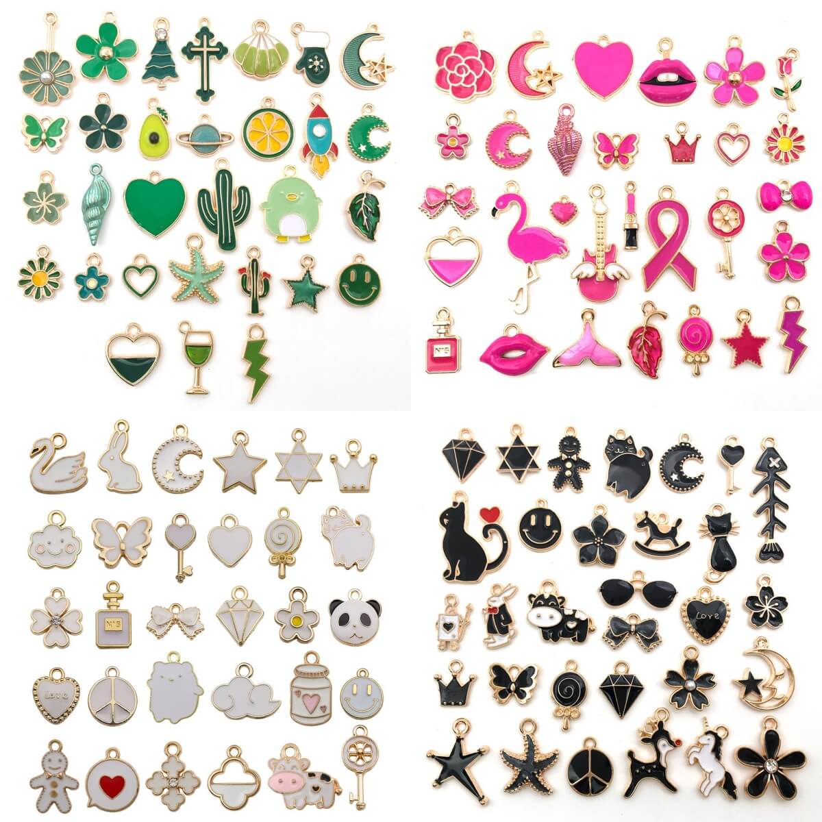 A255-Metal Pendants (9 Square Game)