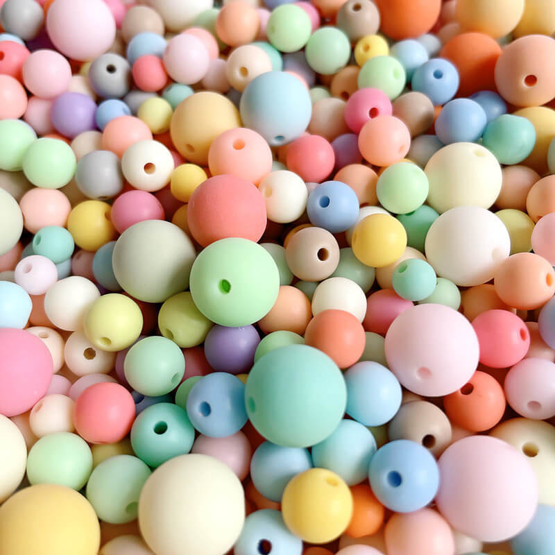 A257-(12-18MM)Acrylic Macaron Beads (9 Square Game)