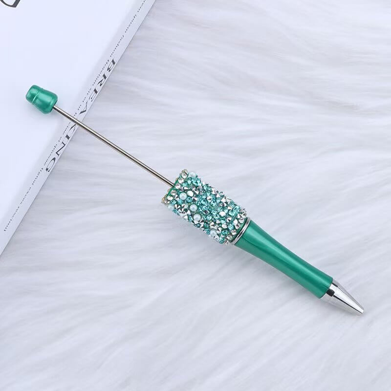 A30-Plastic Glitter Beadable DIY Pen Bags (Matching Game)