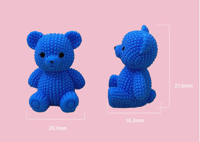 A65-Crochet Bear(9 Square Game)