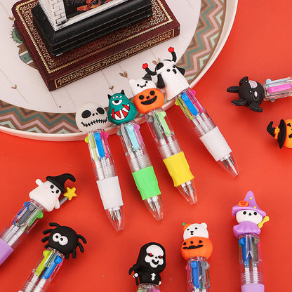 H02-Halloween Four Color Mini Pen (Cube Game)