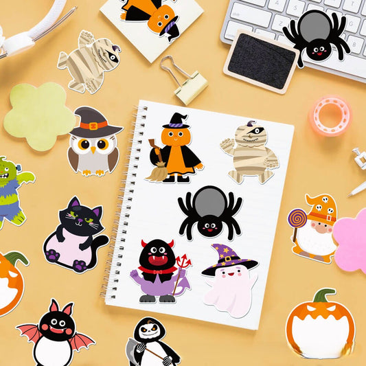 H03-Halloween Sticky Note Pad (Cube Game)