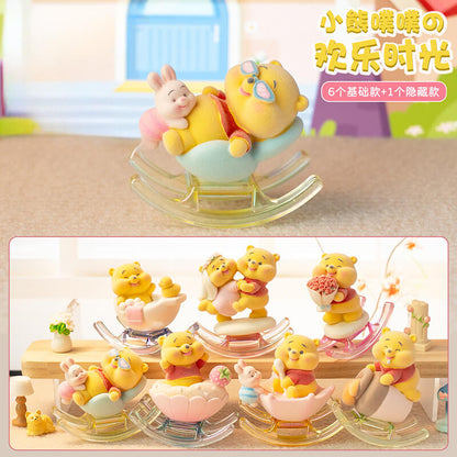 K02-The Pooh’s Happy Time(Flocked) (Blind Box)