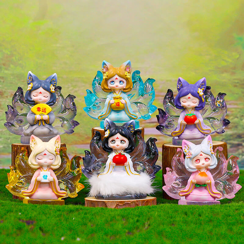 K04-Nine-Tailed Fox Girls2 -6 Designs(Blind Box)