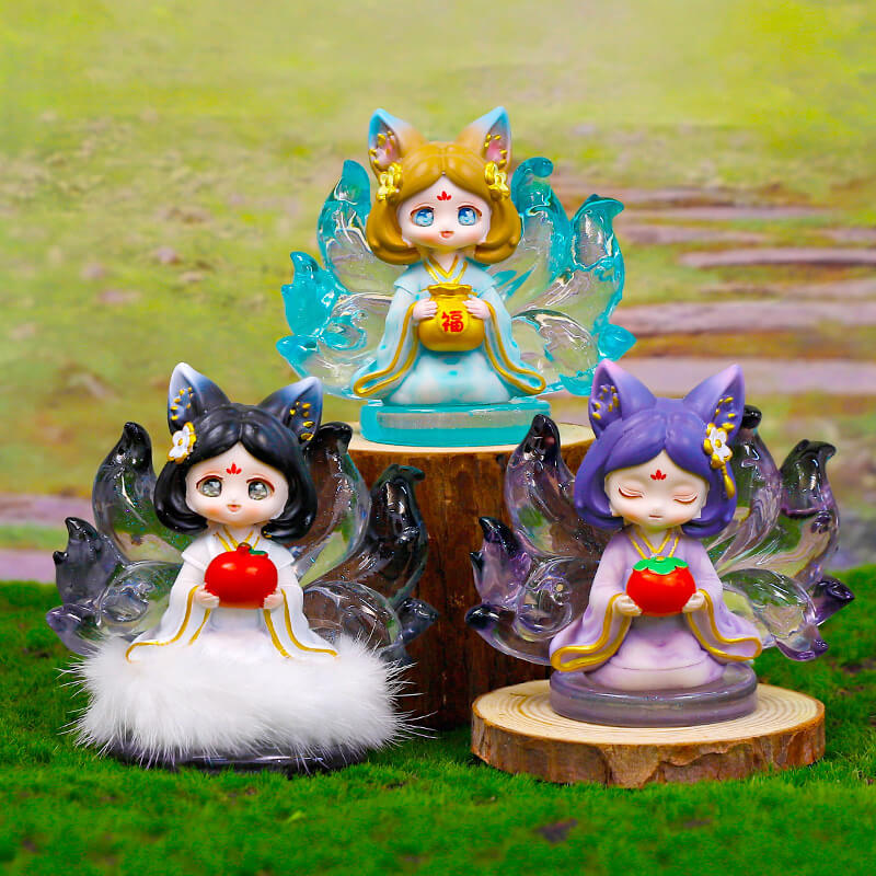 K04-Nine-Tailed Fox Girls2 -6 Designs(Blind Box)