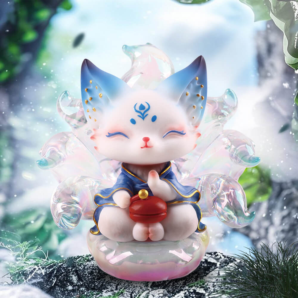 K07-Nine-Tailed Fox with light 6 Designs(Blind Box)