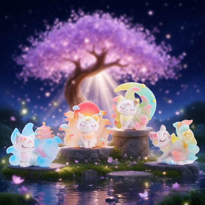 K13-Flocked Nine-Tailed Fox 6 Designs (Blind Box)