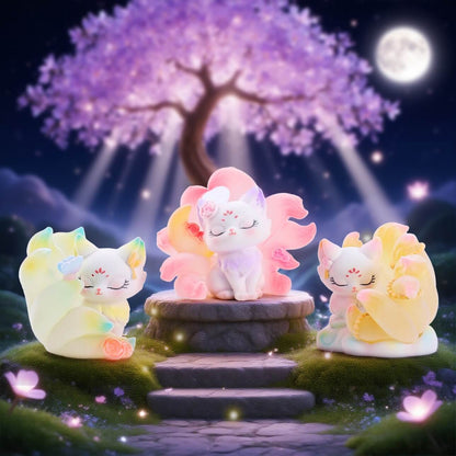 K13-Flocked Nine-Tailed Fox 6 Designs (Blind Box)