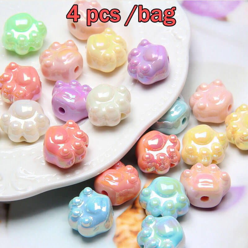 A25-Acrylic UV Coated Shaped Beads Bags (9 Square Game)