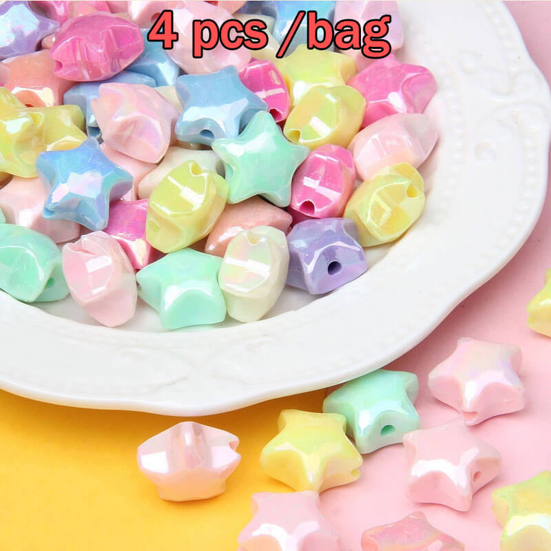A25-Acrylic UV Coated Shaped Beads Bags (9 Square Game)
