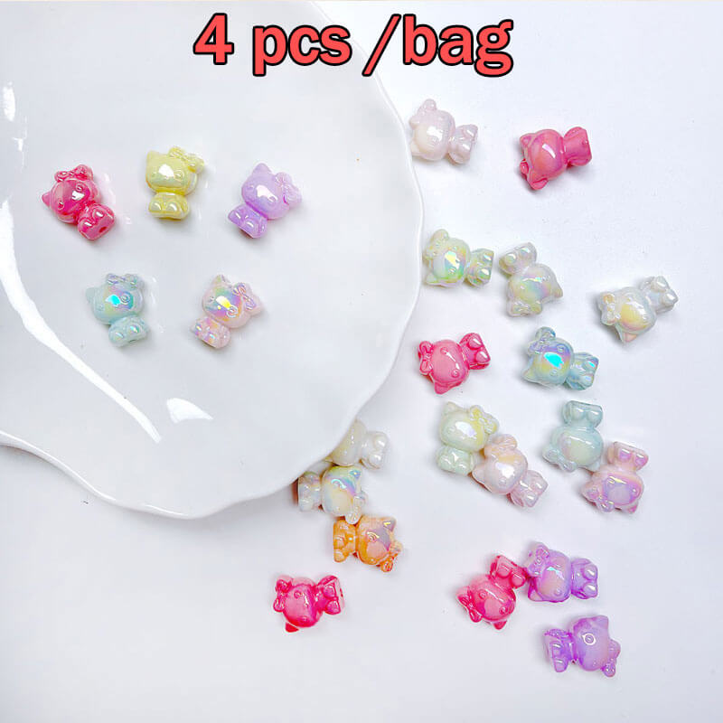 A25-Acrylic UV Coated Shaped Beads Bags (9 Square Game)