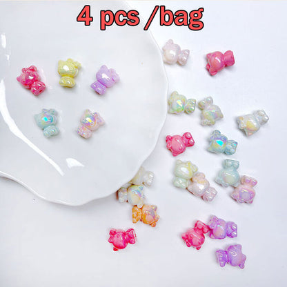 A25-Acrylic UV Coated Shaped Beads Bags (9 Square Game)