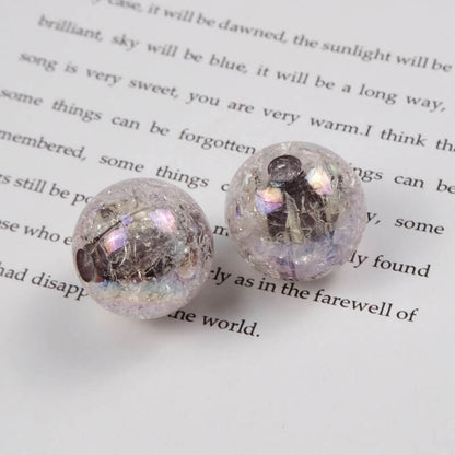 A88-(16mm)Acrylic Crackle Beads2(9 Square Game)