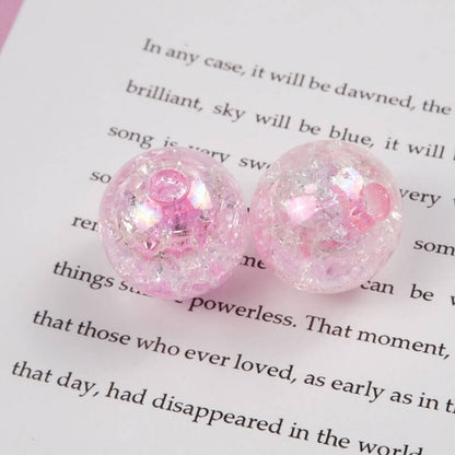 A88-(16mm)Acrylic Crackle Beads2(9 Square Game)