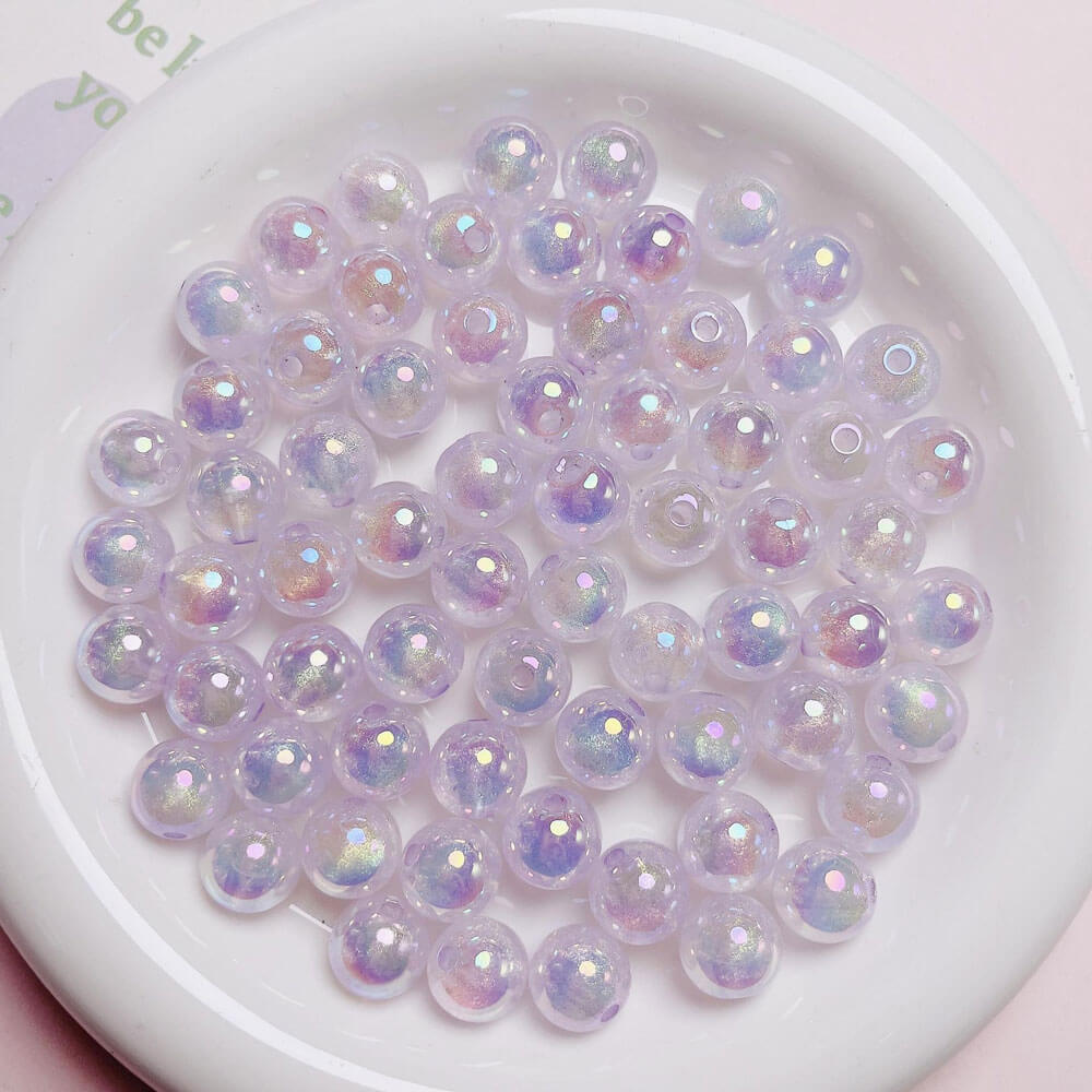 A41-(16mm)Acrylic Luminous UV Coated Beads Bags (9 Square Game)