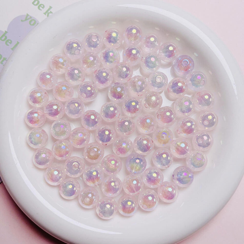 A41-(16mm)Acrylic Luminous UV Coated Beads Bags (9 Square Game)